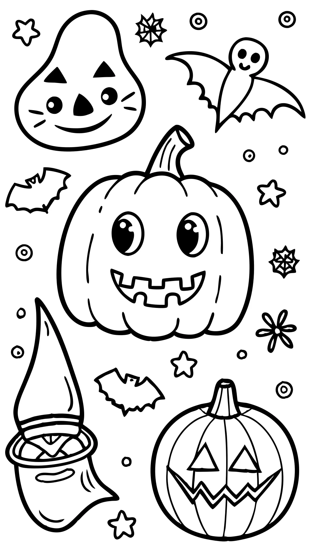 coloriages d’Halloween gratuits imprimables